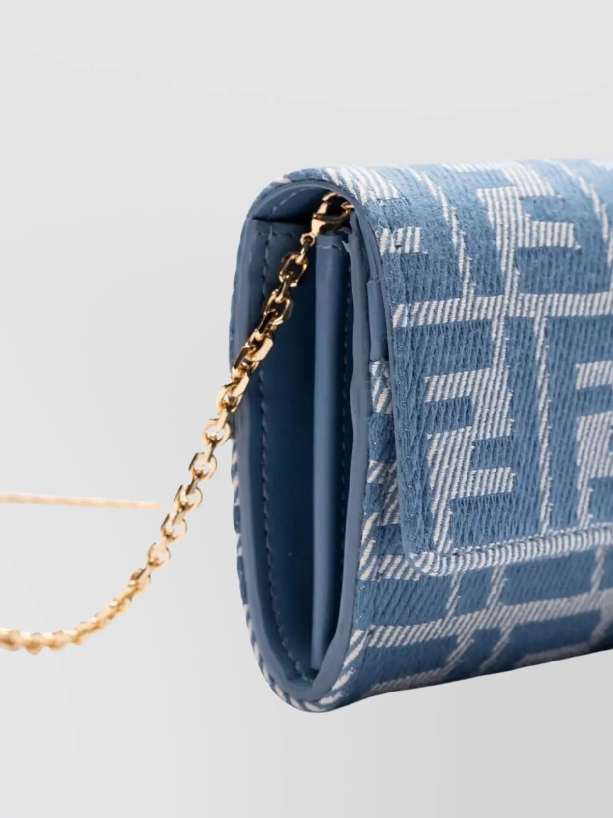 Fendi Chain Baguette Continental Strap