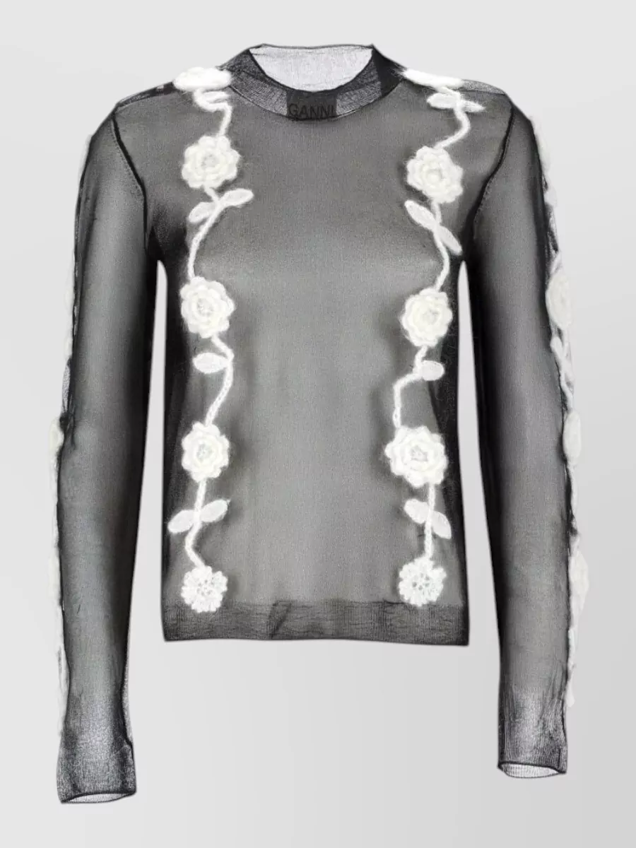 Ganni knitted top