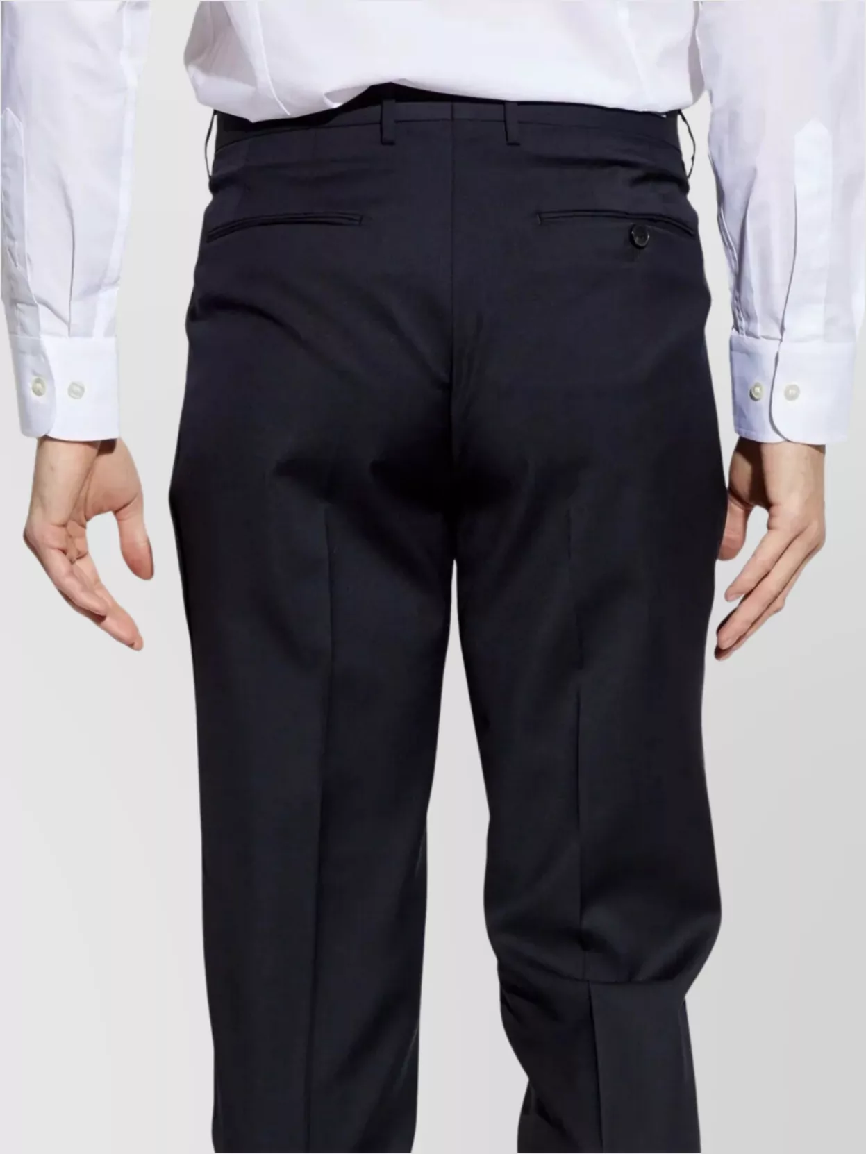 Etro Carrot Leg Trousers W Zipped Pockets