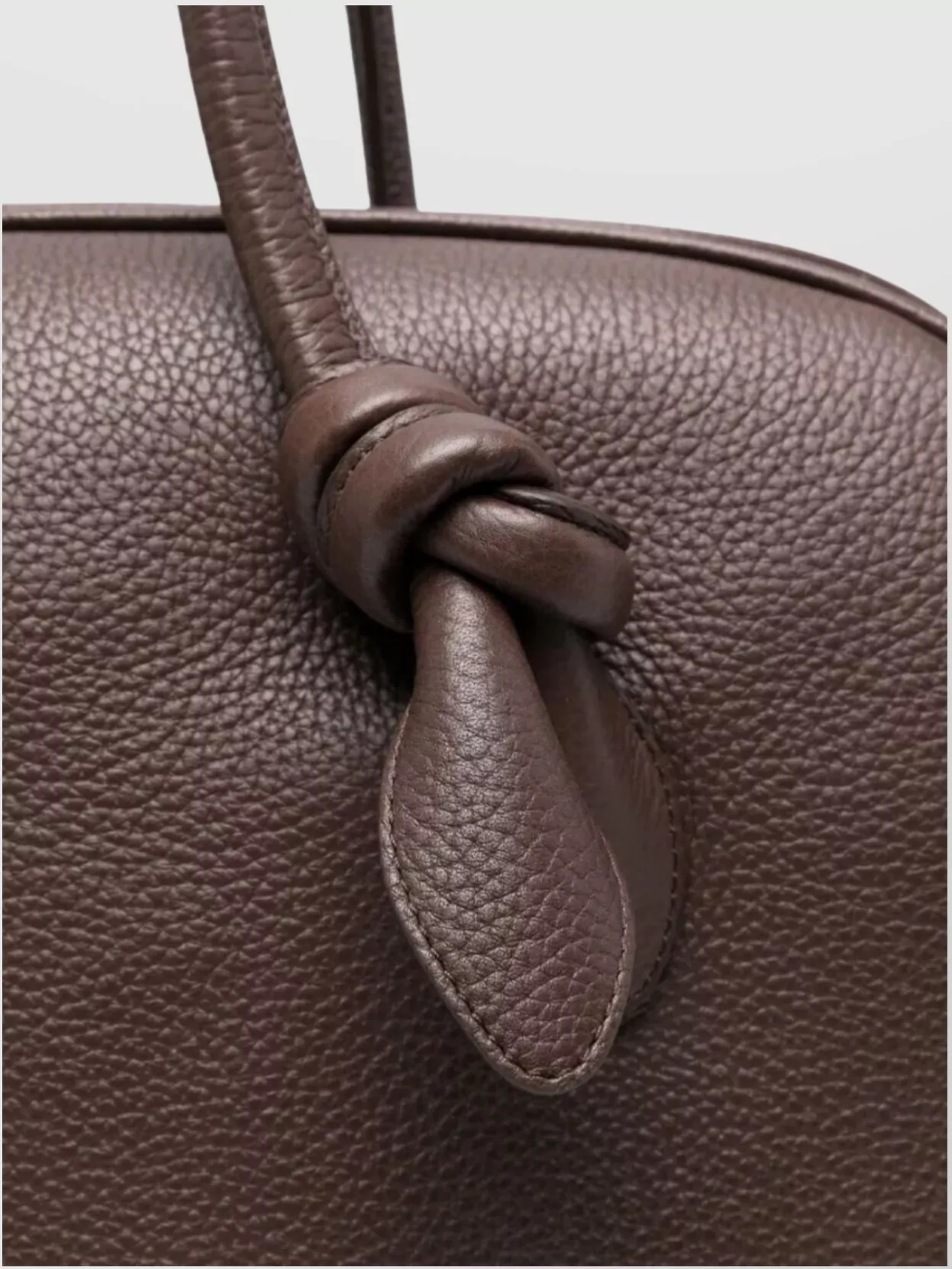 Jacquemus Textured Shoulder Bag Knotted Detail