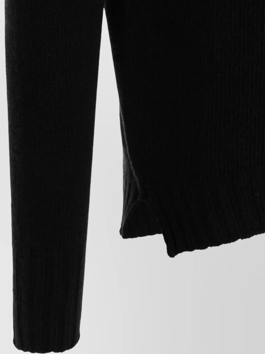 Ma'ry'ya Cashmere Virgin Wool Long-Sleeve Hooded Sweater