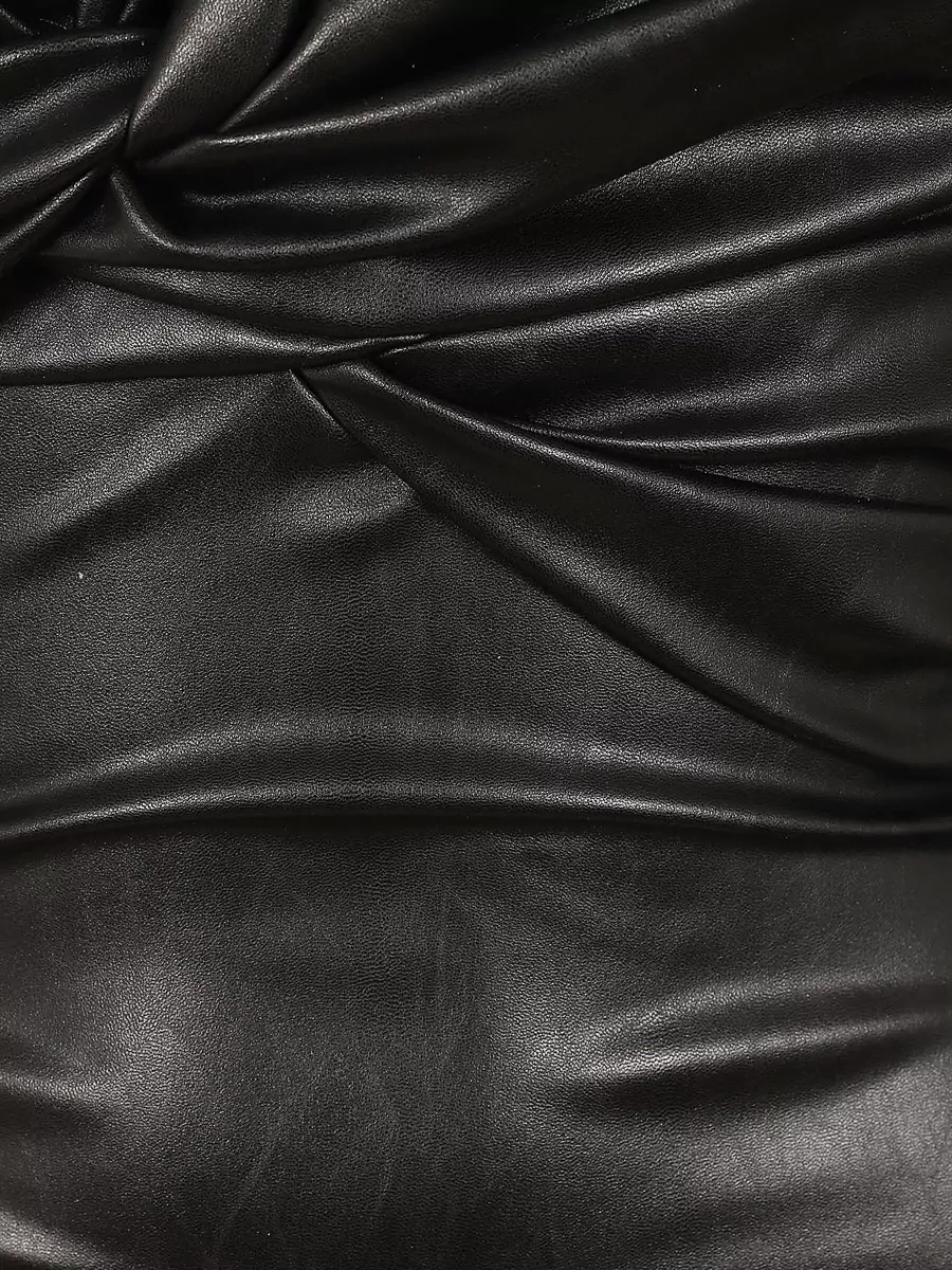 Elisabetta Franchi Draped Knotted Mini Dress