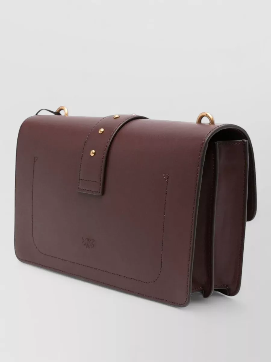 Pinko Love Bag Leather Shoulder Bag