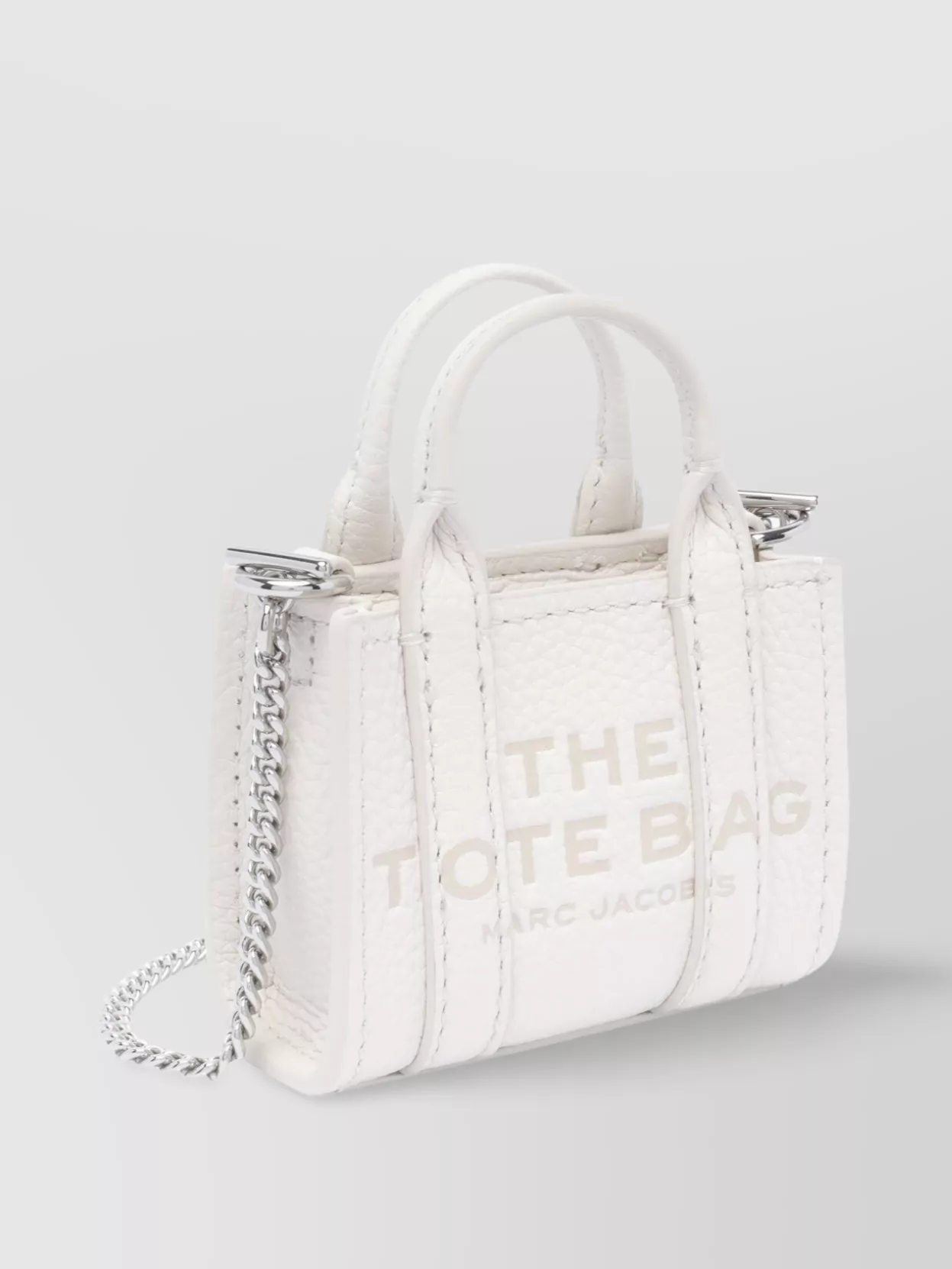Marc Jacobs Nano Tote Crossbody Bag With Removable Chain Strap