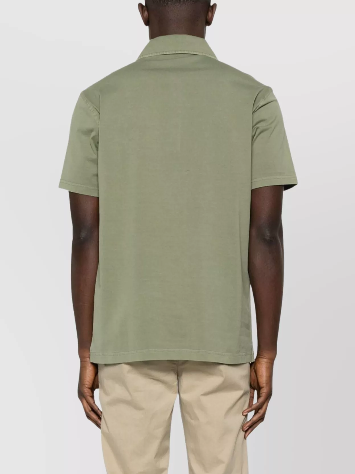 Fay Collared Polo Shirt Short Sleeves