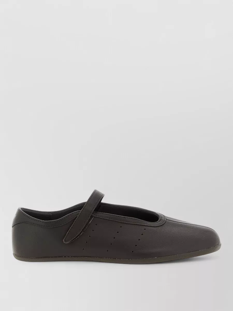 Adidas Originals leather ballet slip-on sneakers