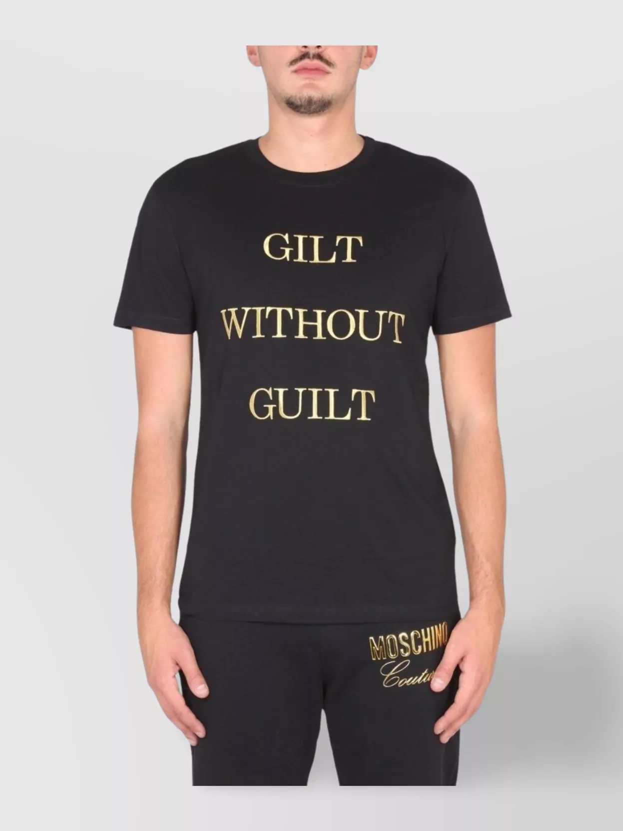 Moschino "guilt Without Guilt" T-shirt