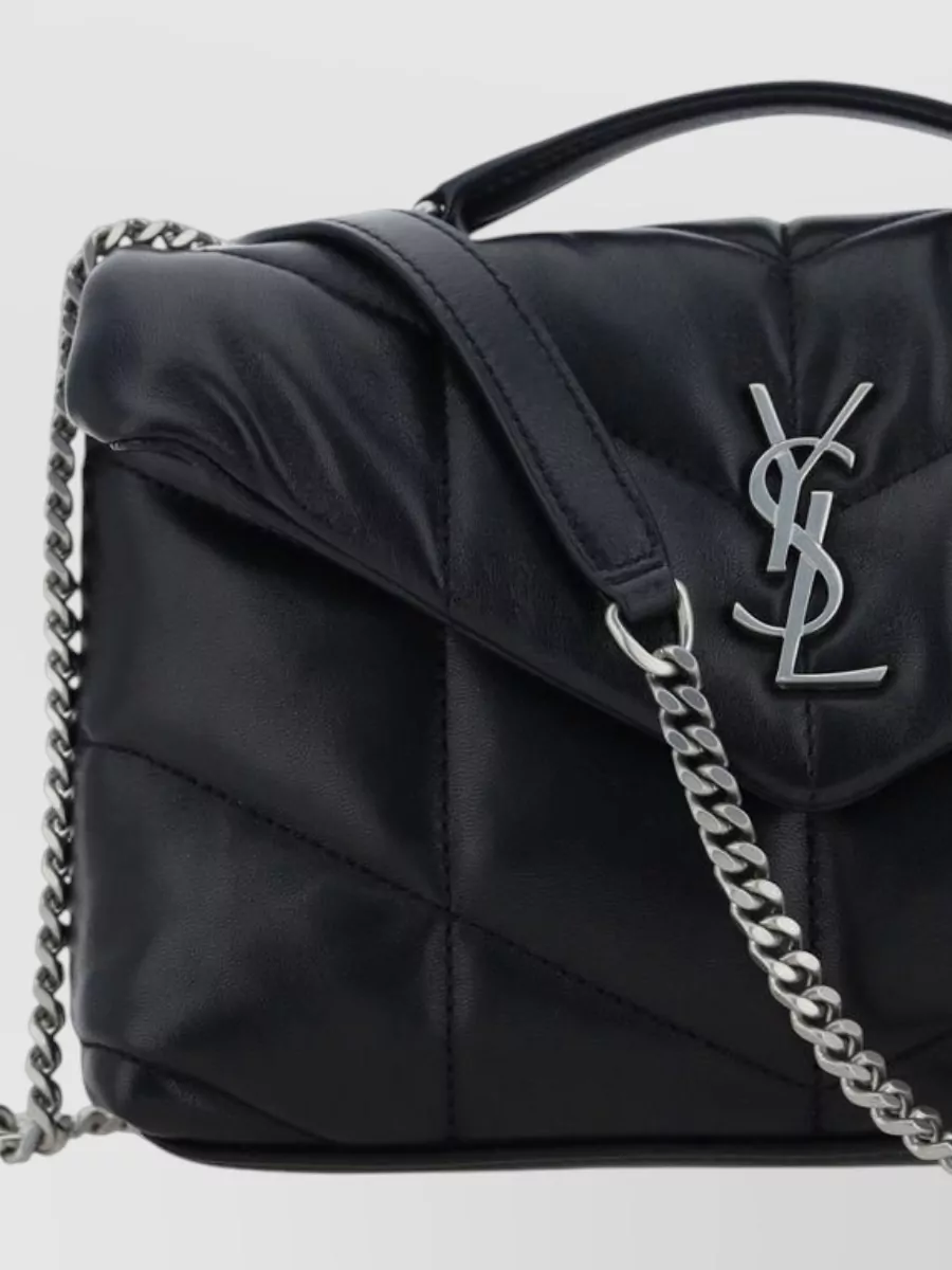 Saint Laurent Le 5 À 7 Mini Leather Shoulder Bag