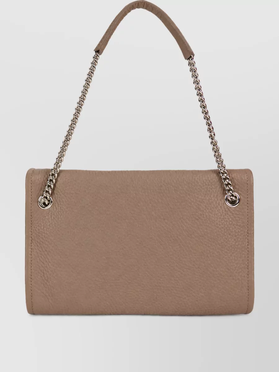 Orciani Leather Shoulder Bag