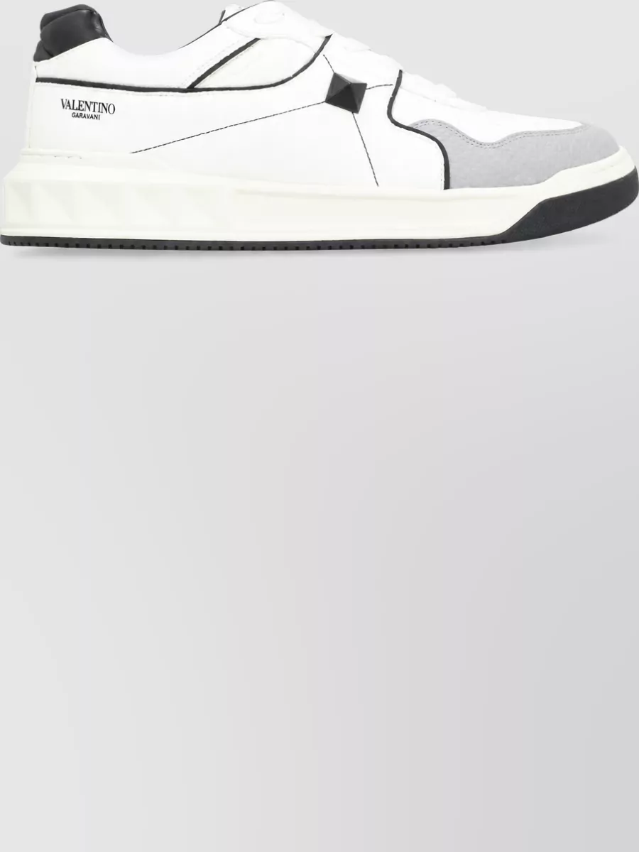 Valentino Garavani Leather Low-Top Sneakers