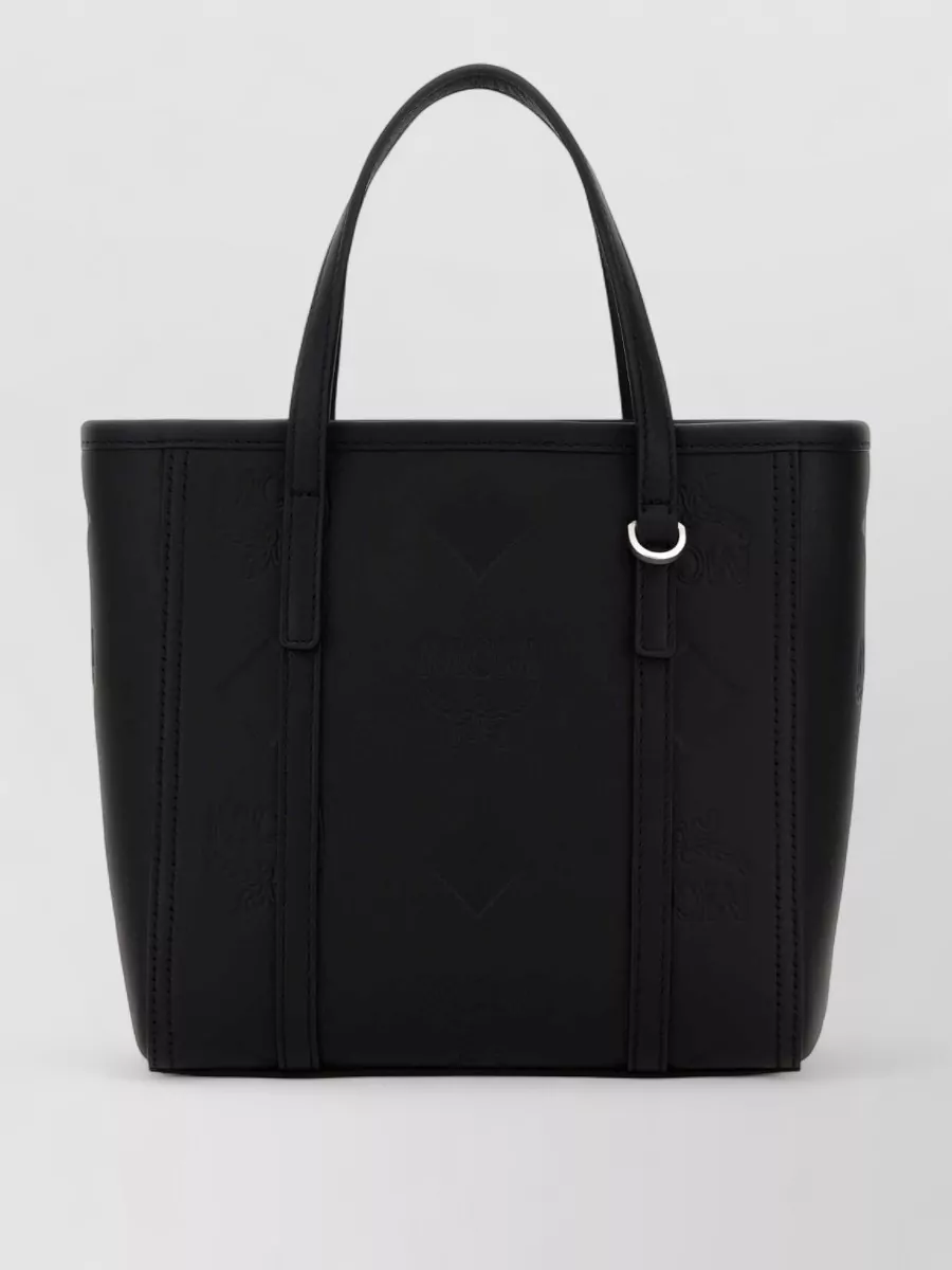 Mcm toni small leather shoulder bag