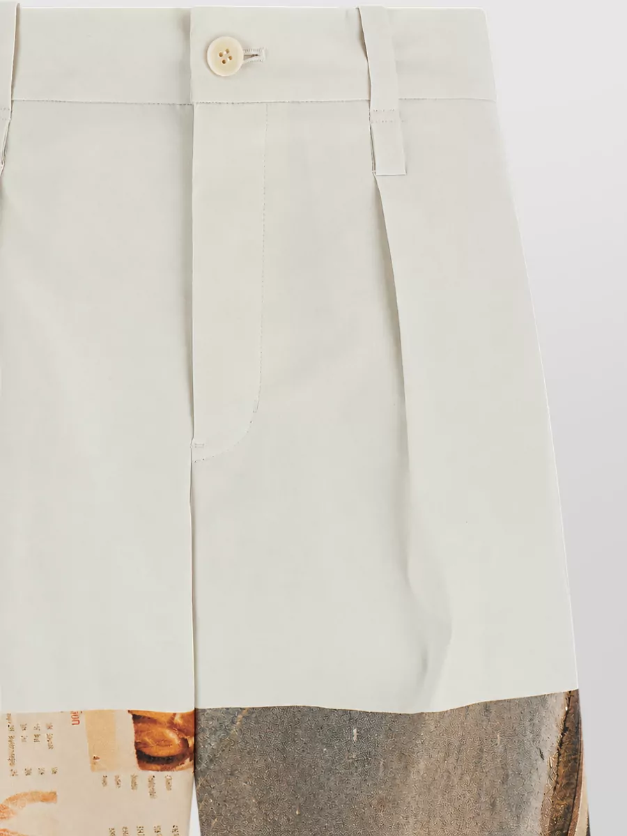 Issey Miyake Printed Wide-Leg Trousers