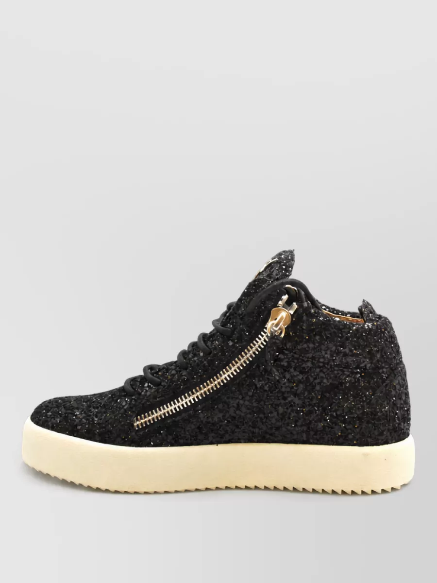 Giuseppe Zanotti Leather High-Top Sneakers