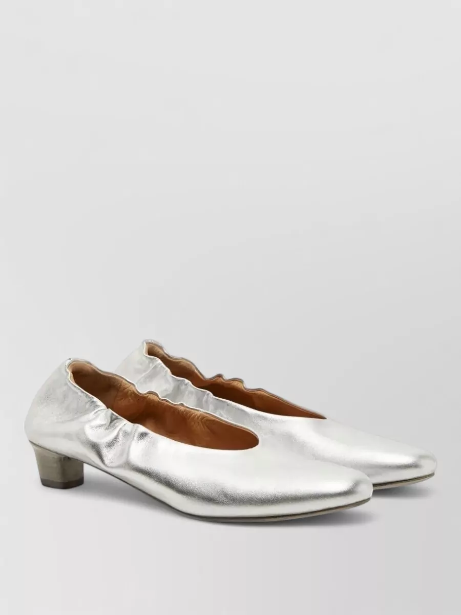 Marsell Laminated leather pumps