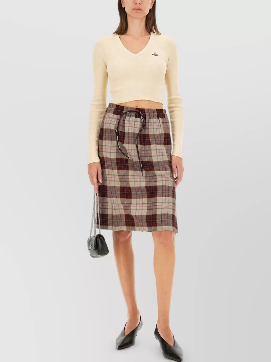 Vivienne Westwood Cropped Knitted Top