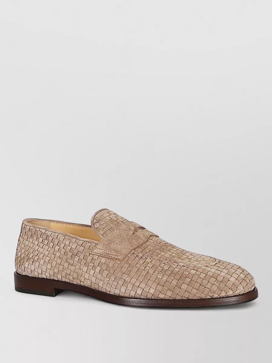 Brunello Cucinelli Leather Loafers