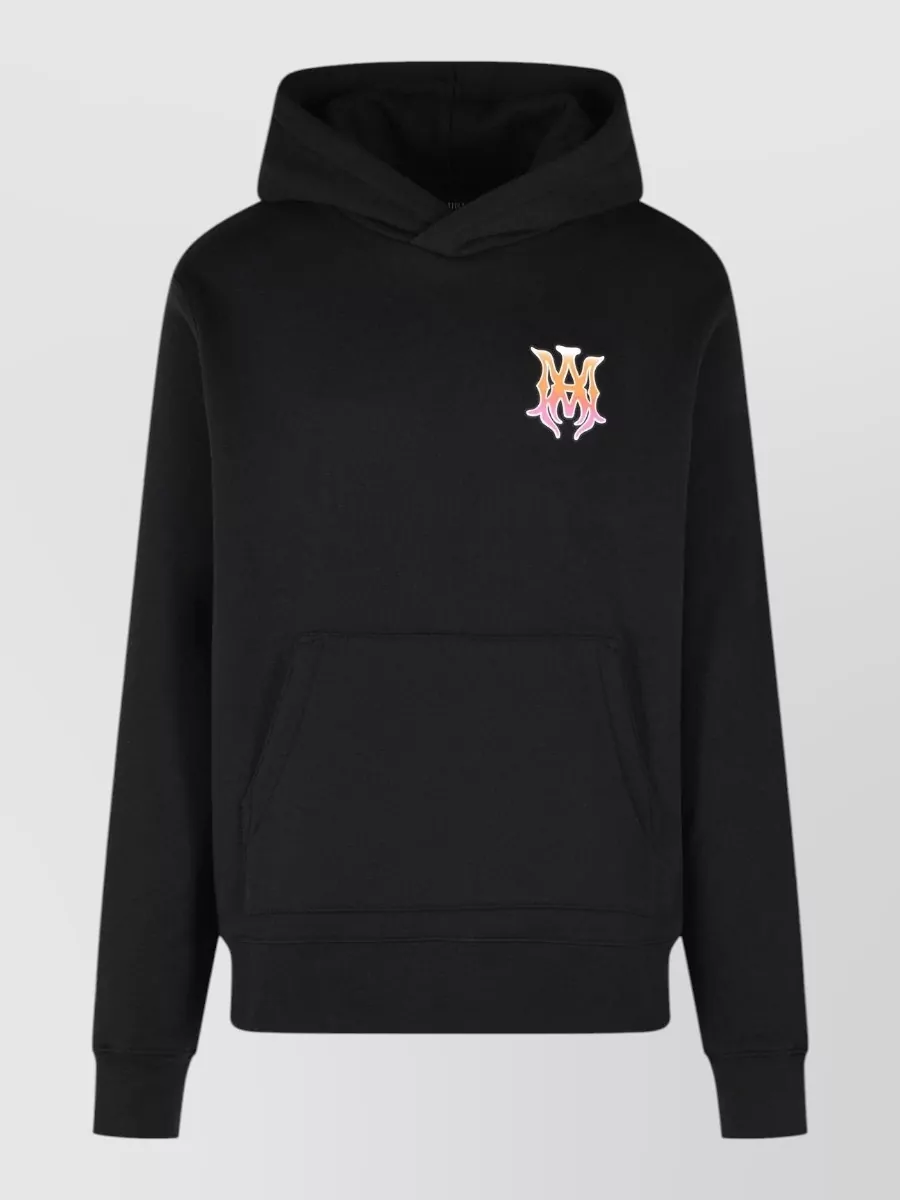 Amiri cotton logo-print hoodie