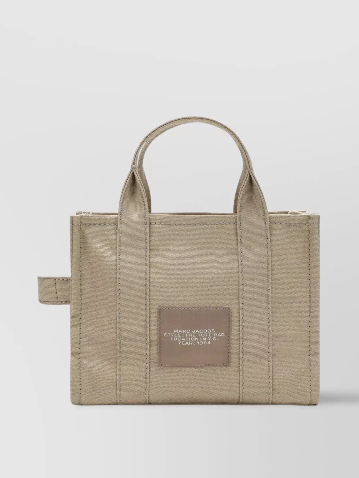 Marc Jacobs Small Canvas Tote Bag In Brown