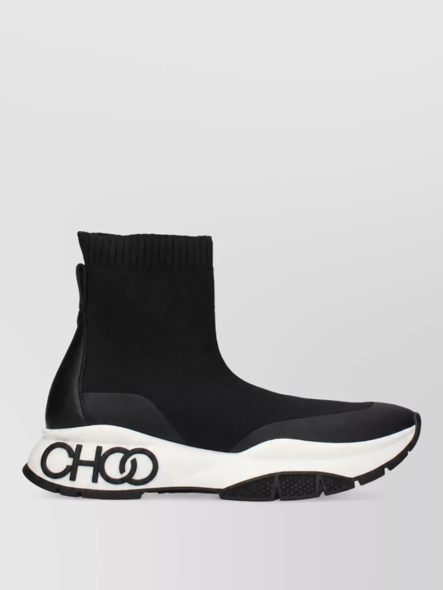 Jimmy Choo Sock Hi-Top Sneakers
