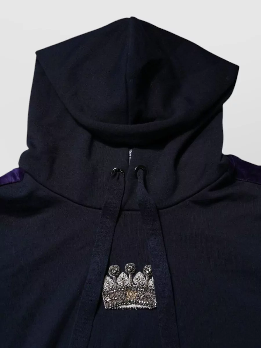 Dolce&Gabbana Silk Cotton Zip Cardigan