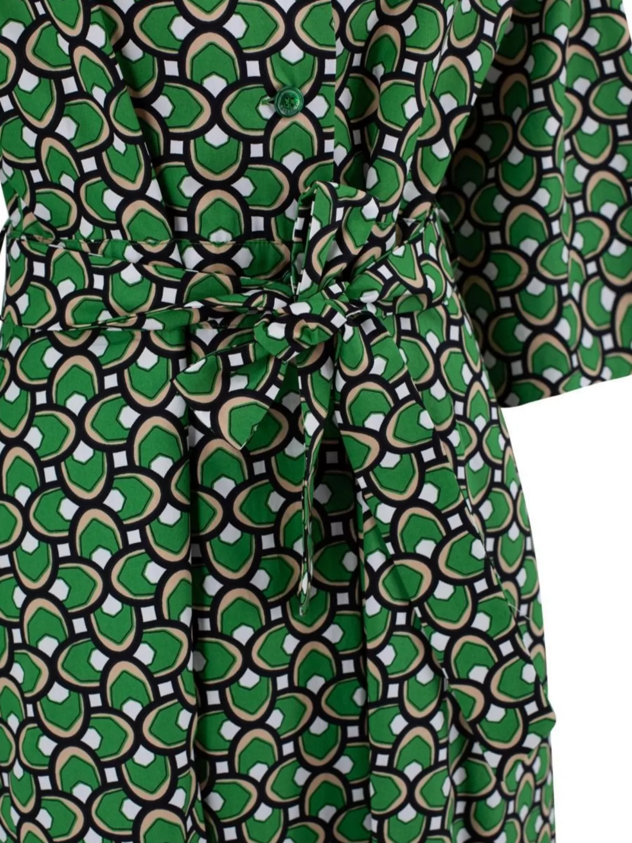 WEEKEND MAX MARA PRINTED PATTERN COTTON DRESS