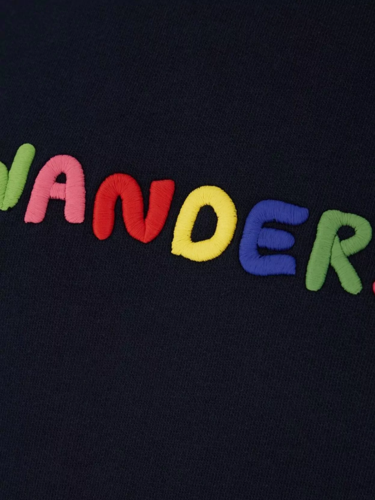 Jw Anderson Cotton Crew Neck Sweatshirt