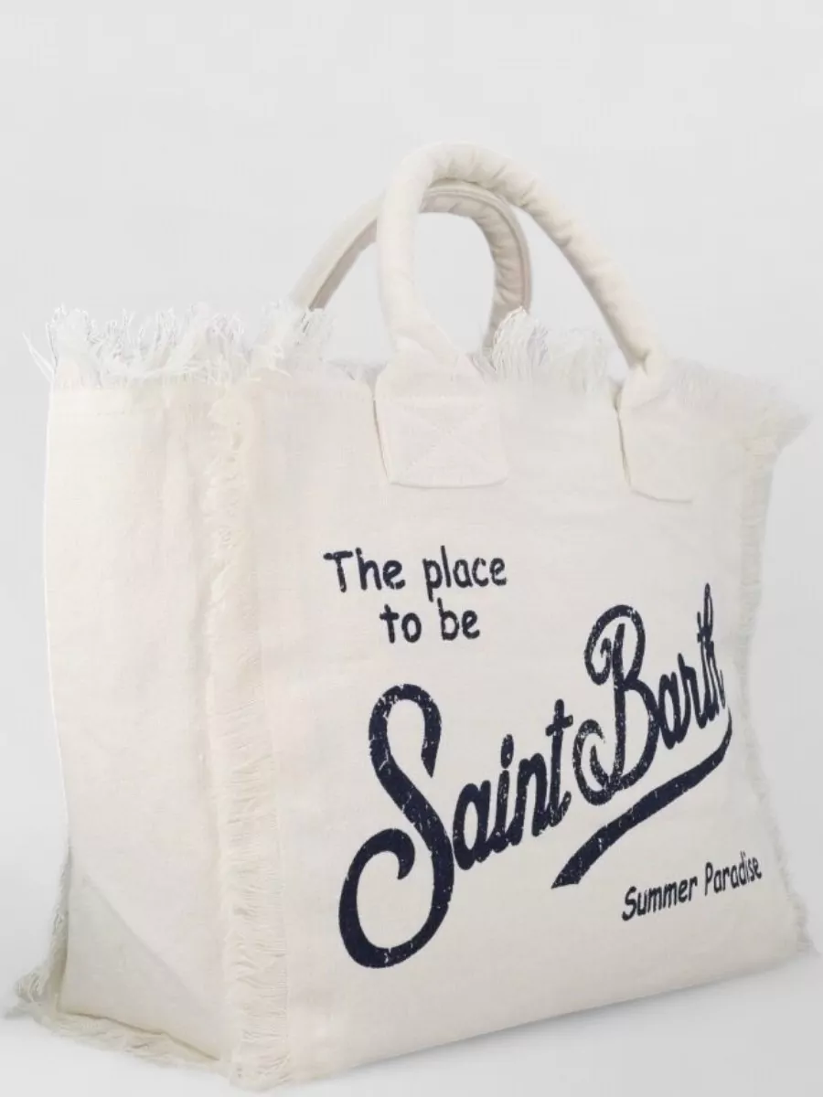 Mc2 Saint Barth Linen Beach Bag