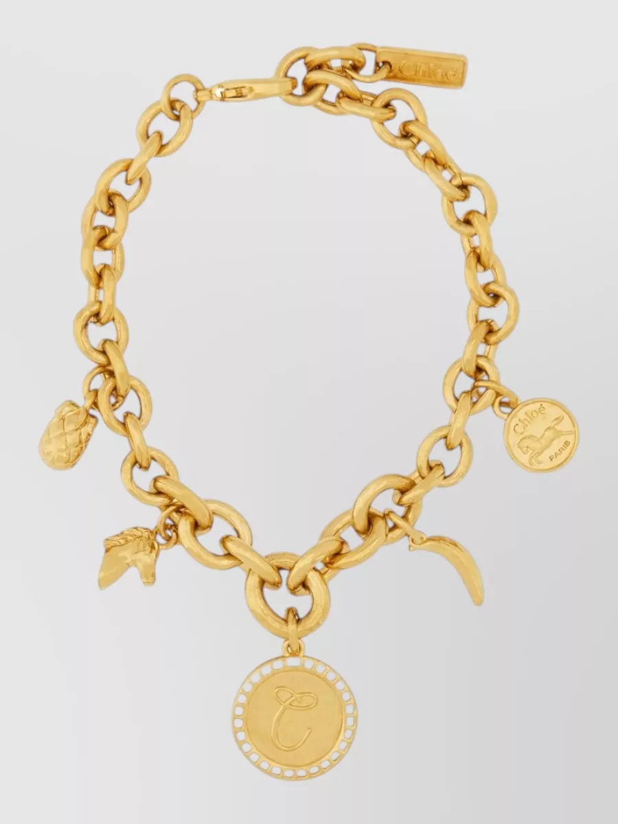 Chloé charm necklace