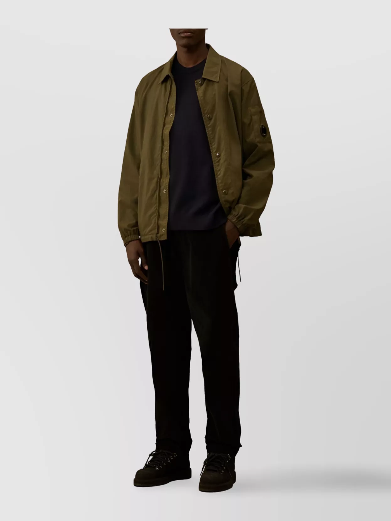 C.p. Company C.p.company Cotton Crewneck Sweatshirt In Brown