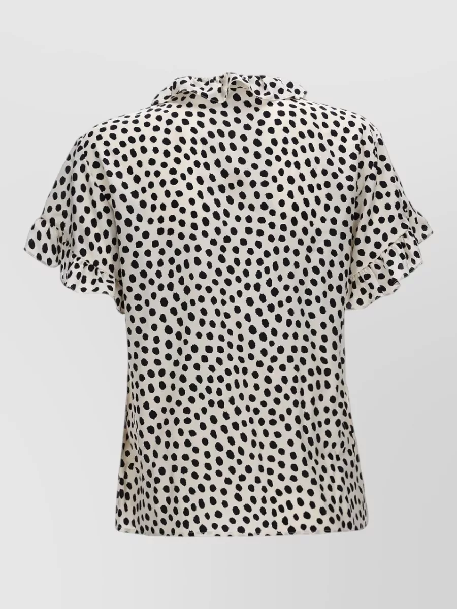 Chloé Silk Ruffled Blouse