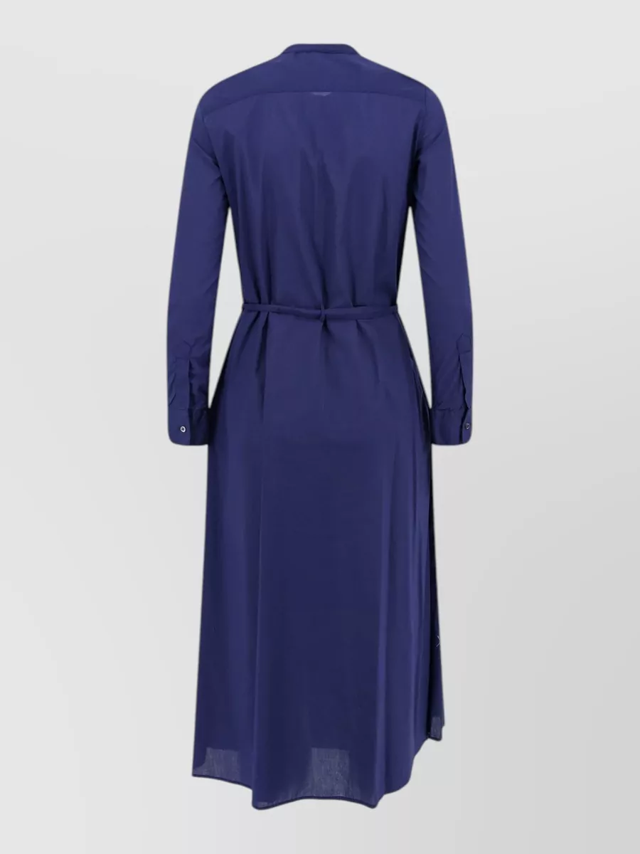 Aspesi Cotton Ruffled Midi Dress