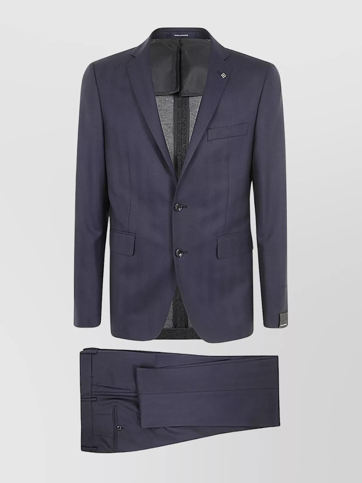 Tagliatore Regular Suit With Buttoned Cuffs