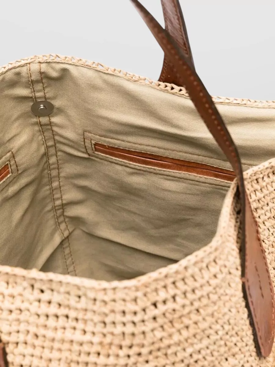 Ibeliv Raffia Beach Bag