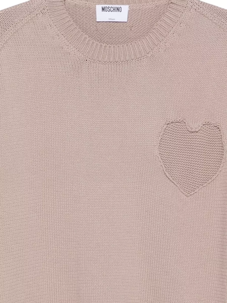 Moschino Silk Crewneck T-Shirt