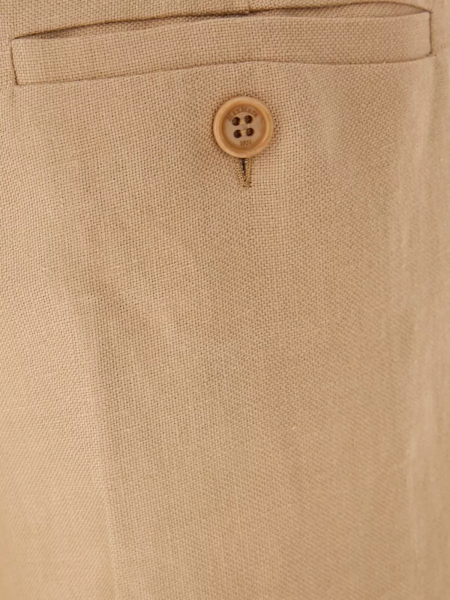 Max Mara Linen Wide-Leg Trousers