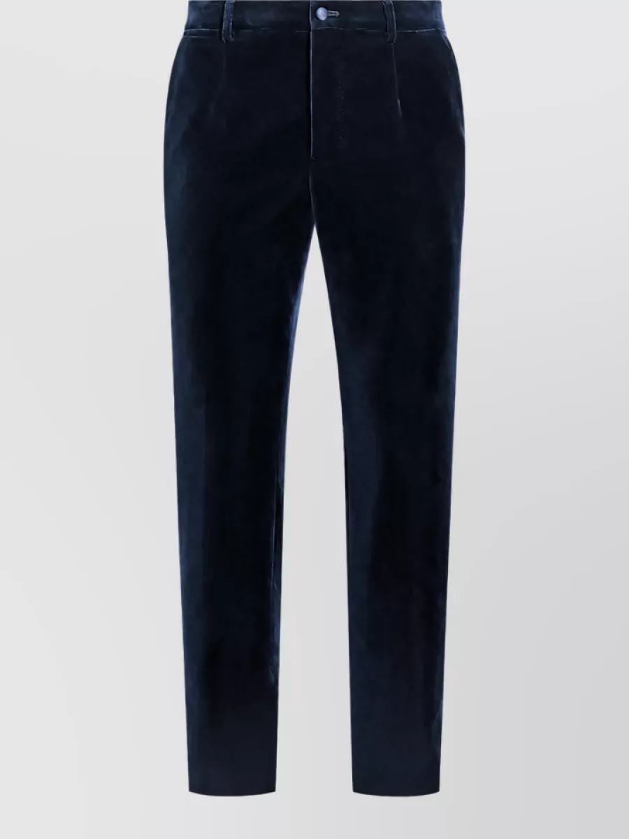 Dolce&Gabbana velvet classic-fit trousers