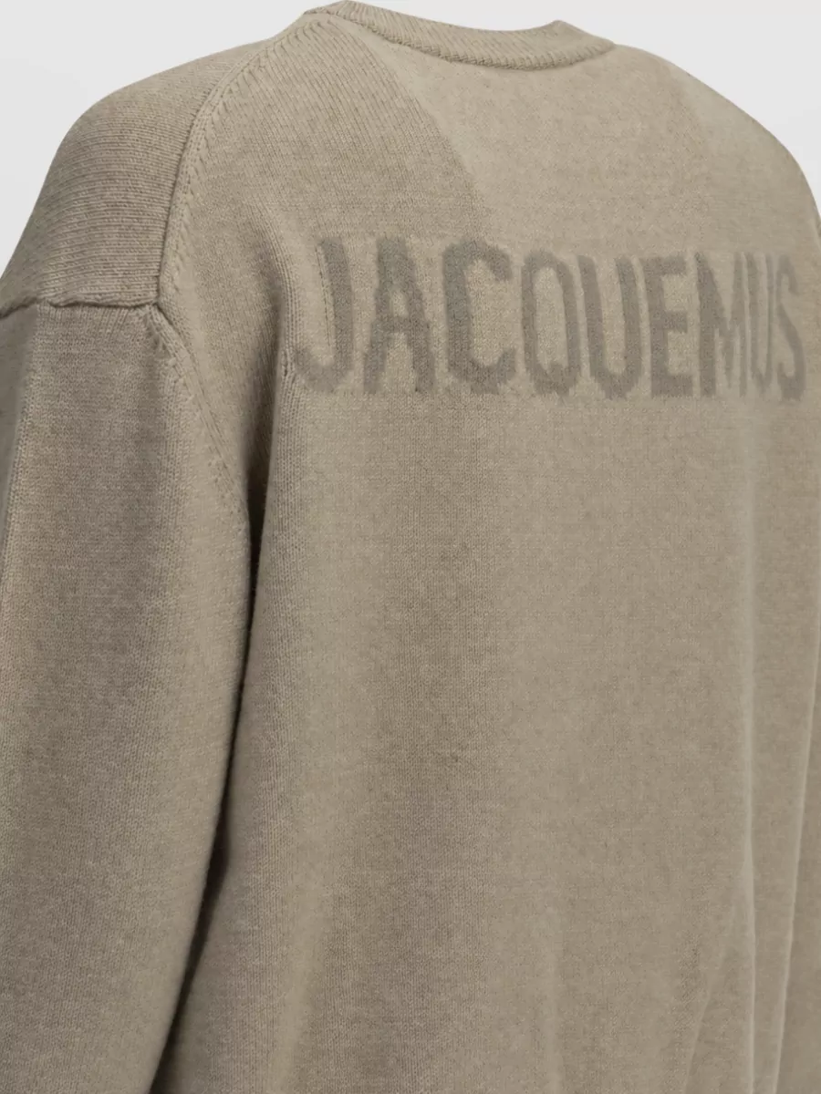 Jacquemus Wool Crew-Neck Sweater