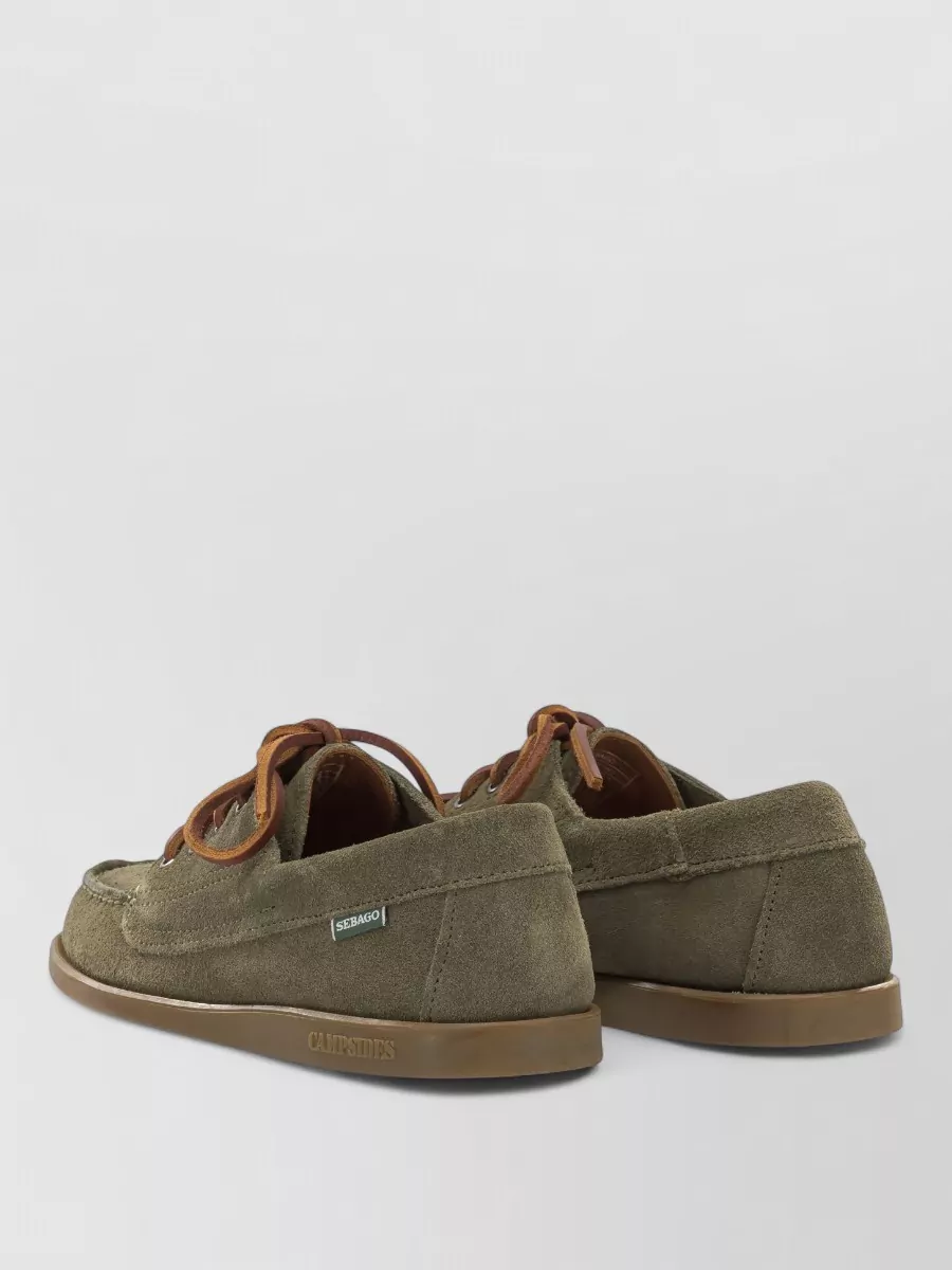 Sebago Leather Askook Lace-Up Boat Shoes