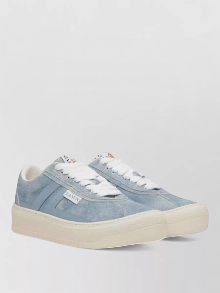 Lanvin leather low-top sneakers