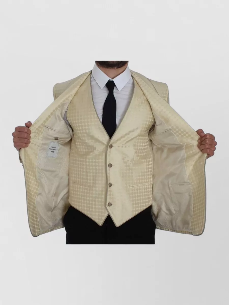 Dolce&Gabbana Silk Single-Breasted Dinner Jacket