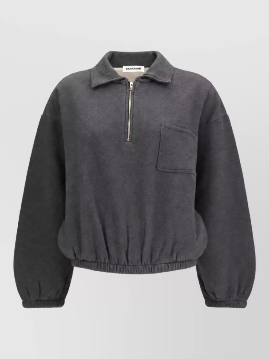 Darkpark cotton sweatshirt jacket