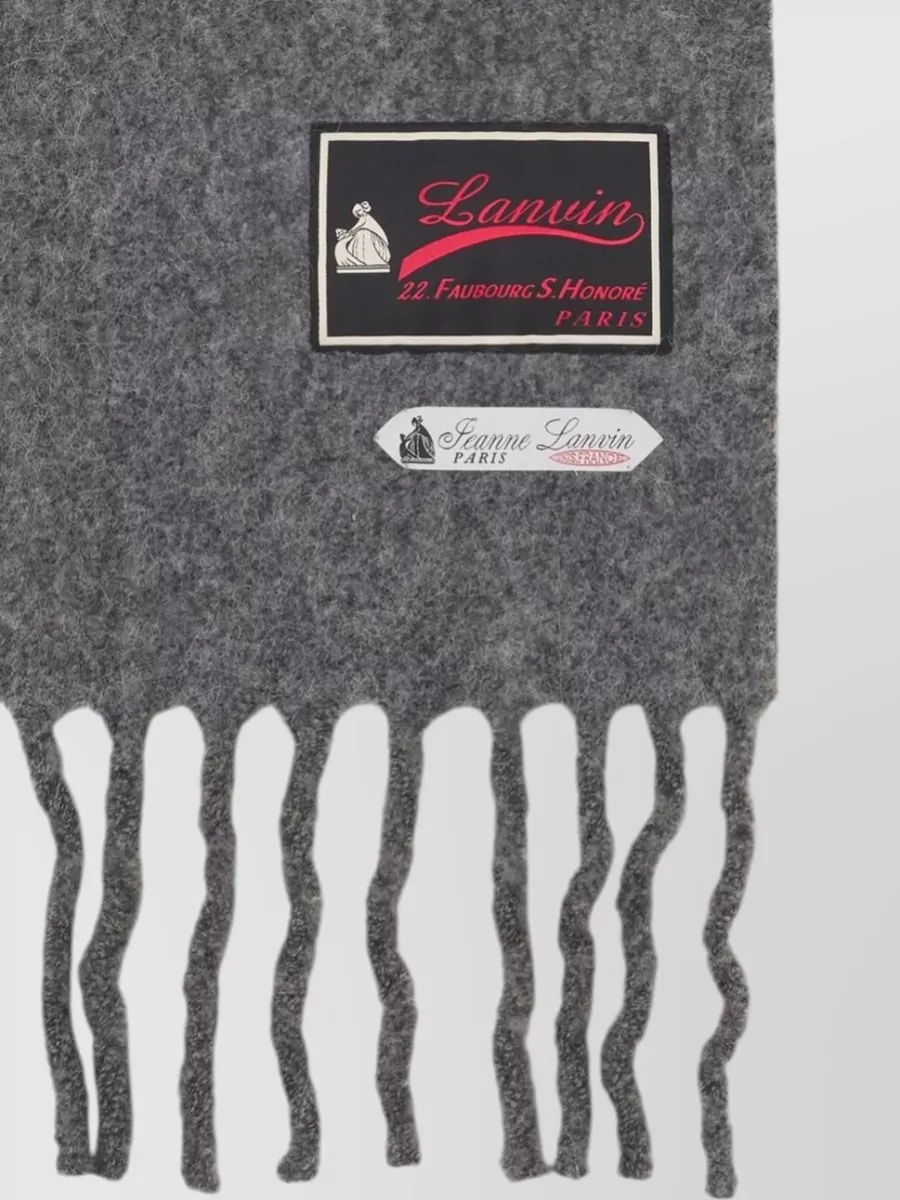 Lanvin Alpaca Wool Scarf