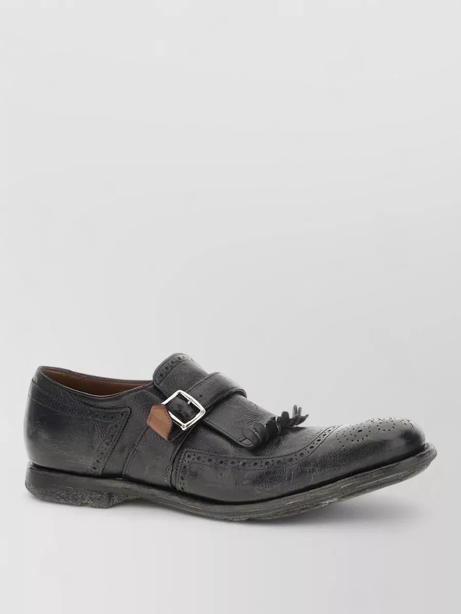 Church's leather monk shoes