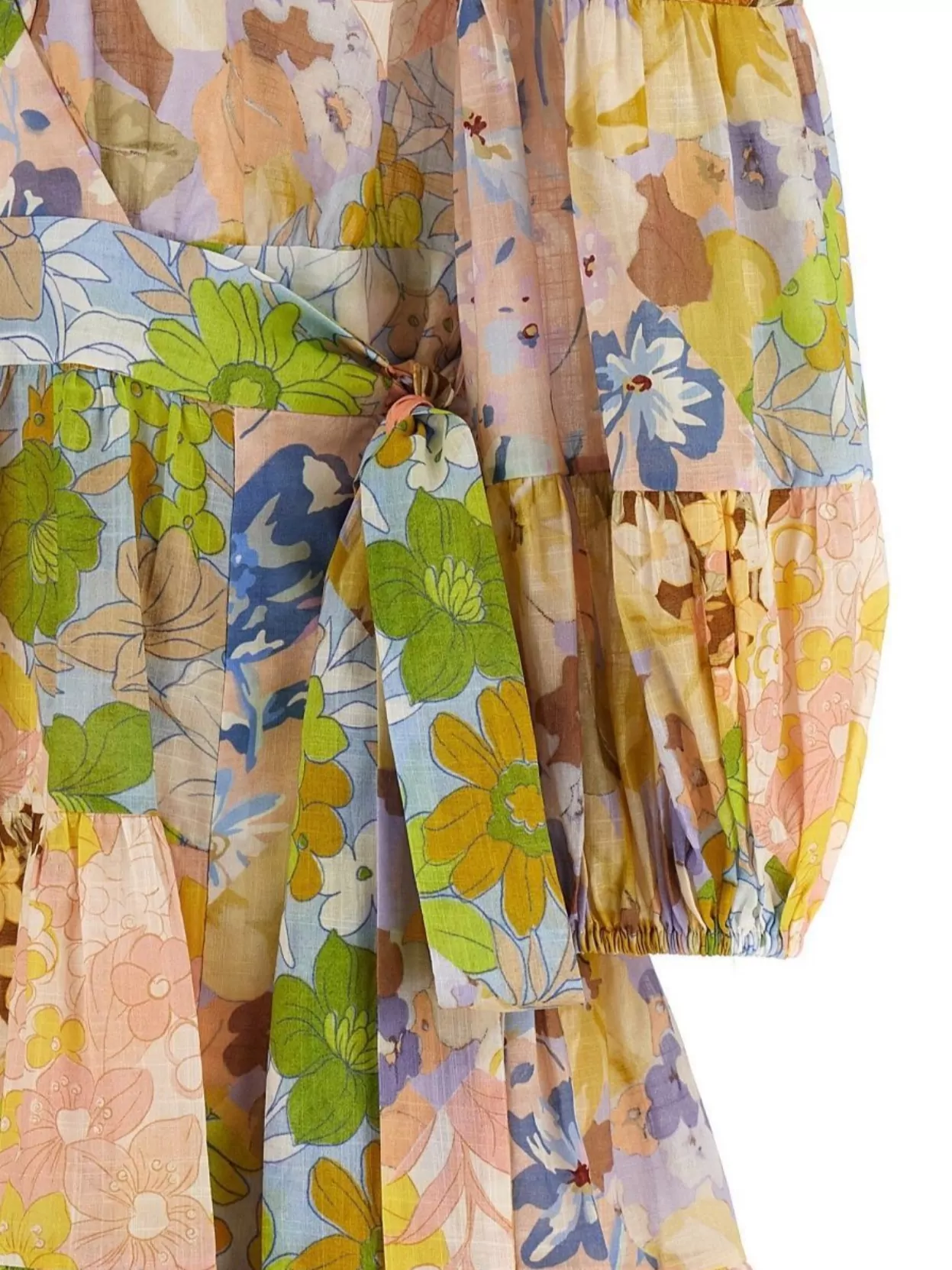 Zimmermann Pop Wrap Mini Dress
