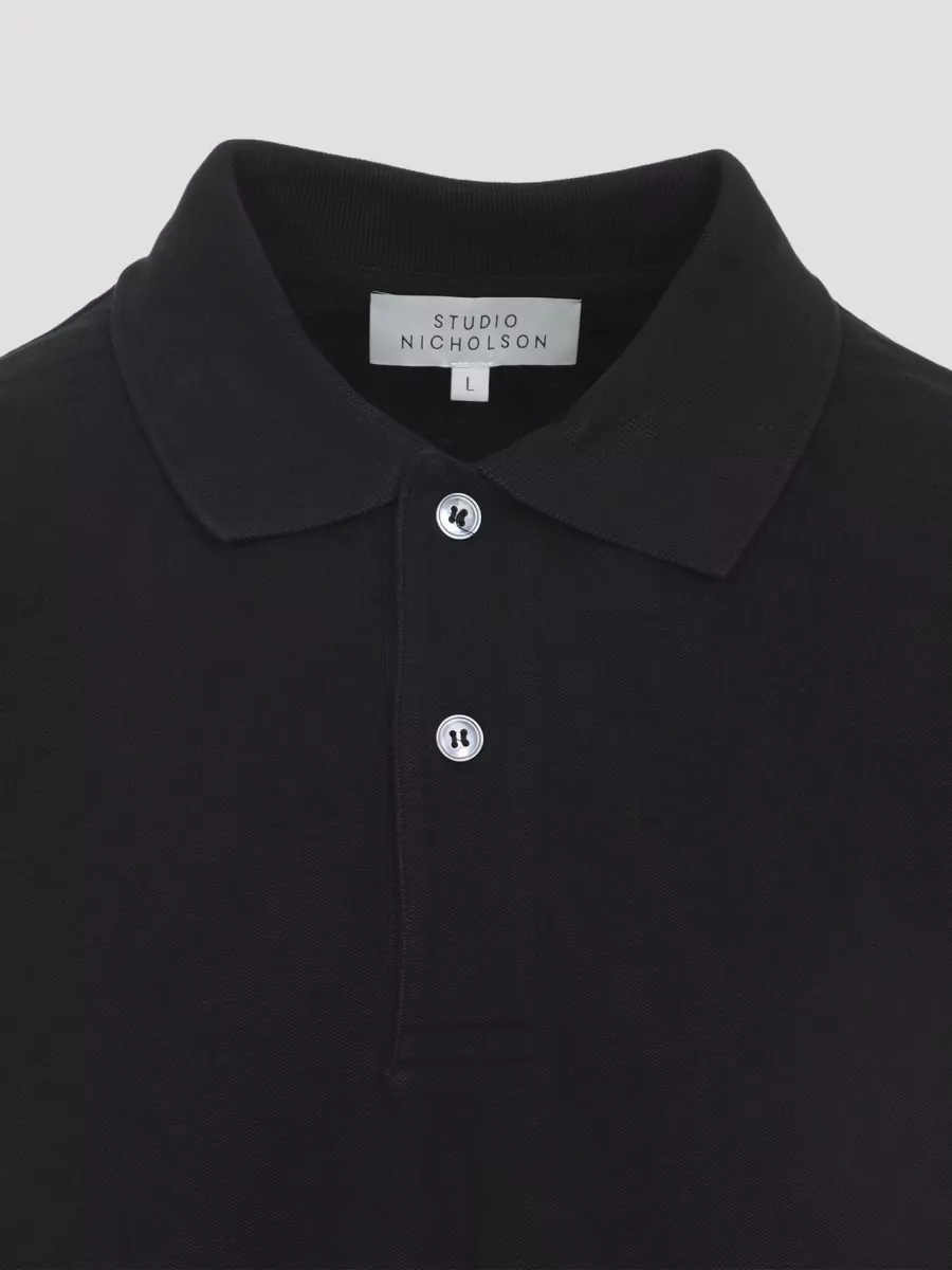 Studio Nicholson Balato Short Sleeve Polo Shirt