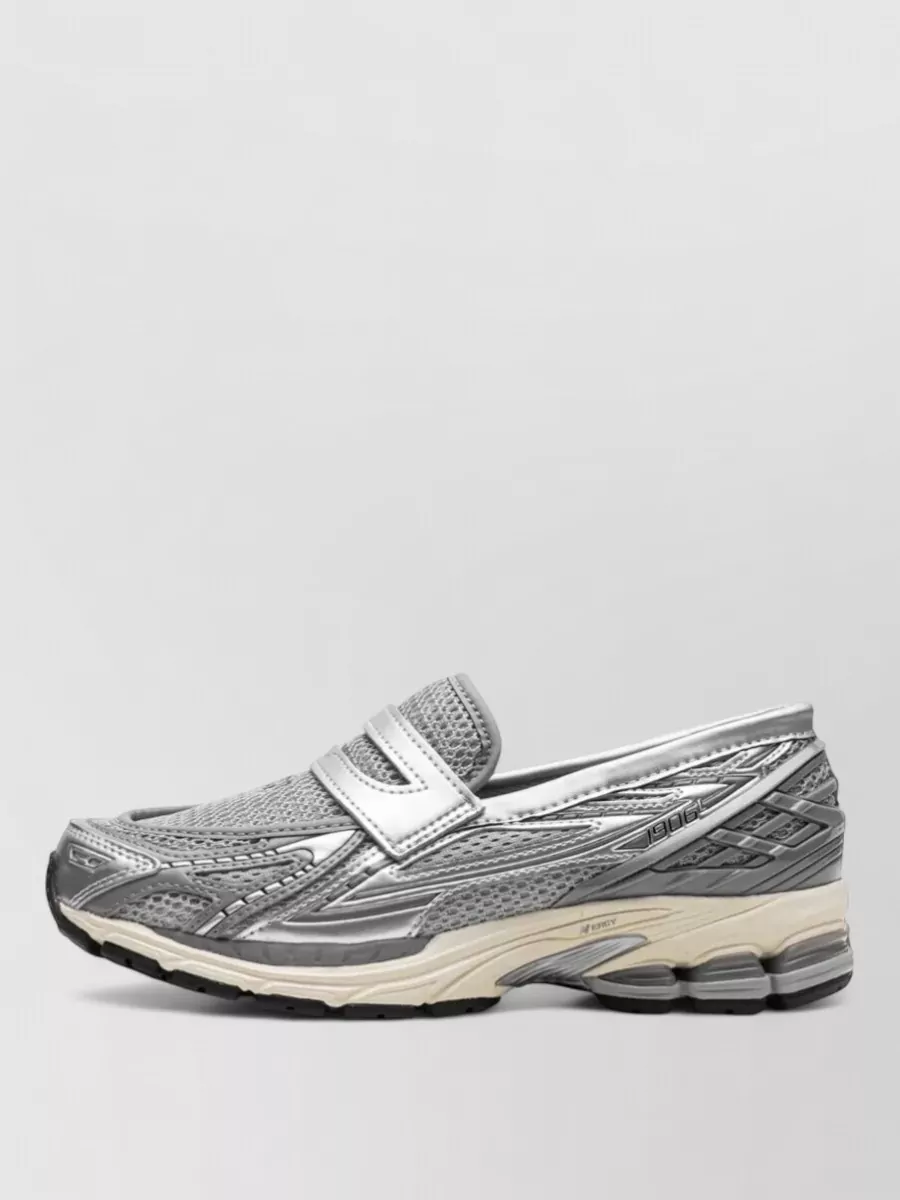 New Balance Leather Mesh Slip-On Sneakers