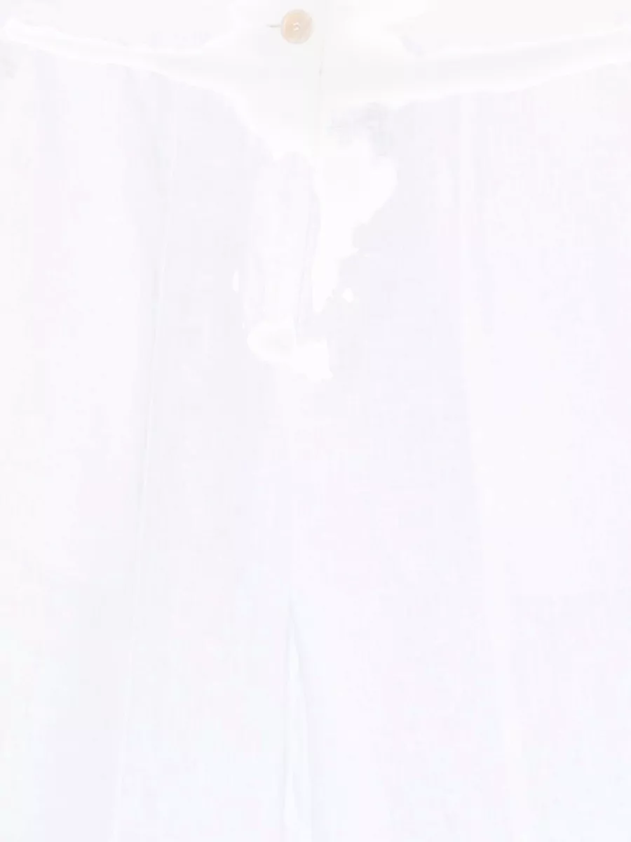 Semicouture Linen Wide-Leg Trousers