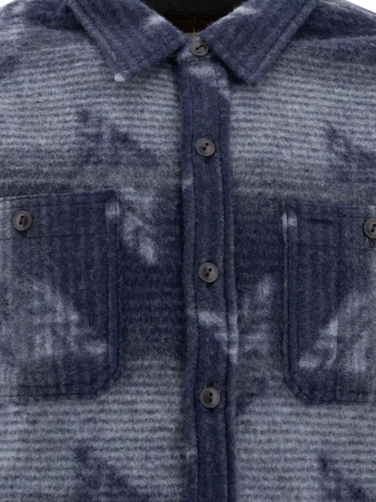 Rrl By Ralph Lauren Jacquard Overshirt With Chest Pockets