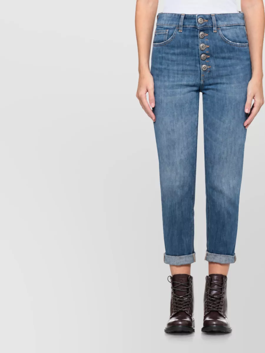 Dondup Straight-Leg Denim Jeans