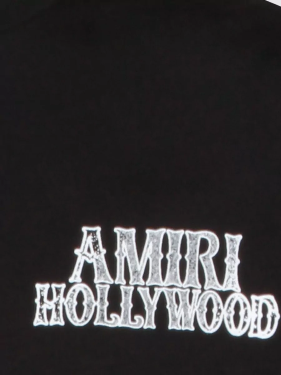 Amiri Graphic Print Crew Neck Short Sleeve Top